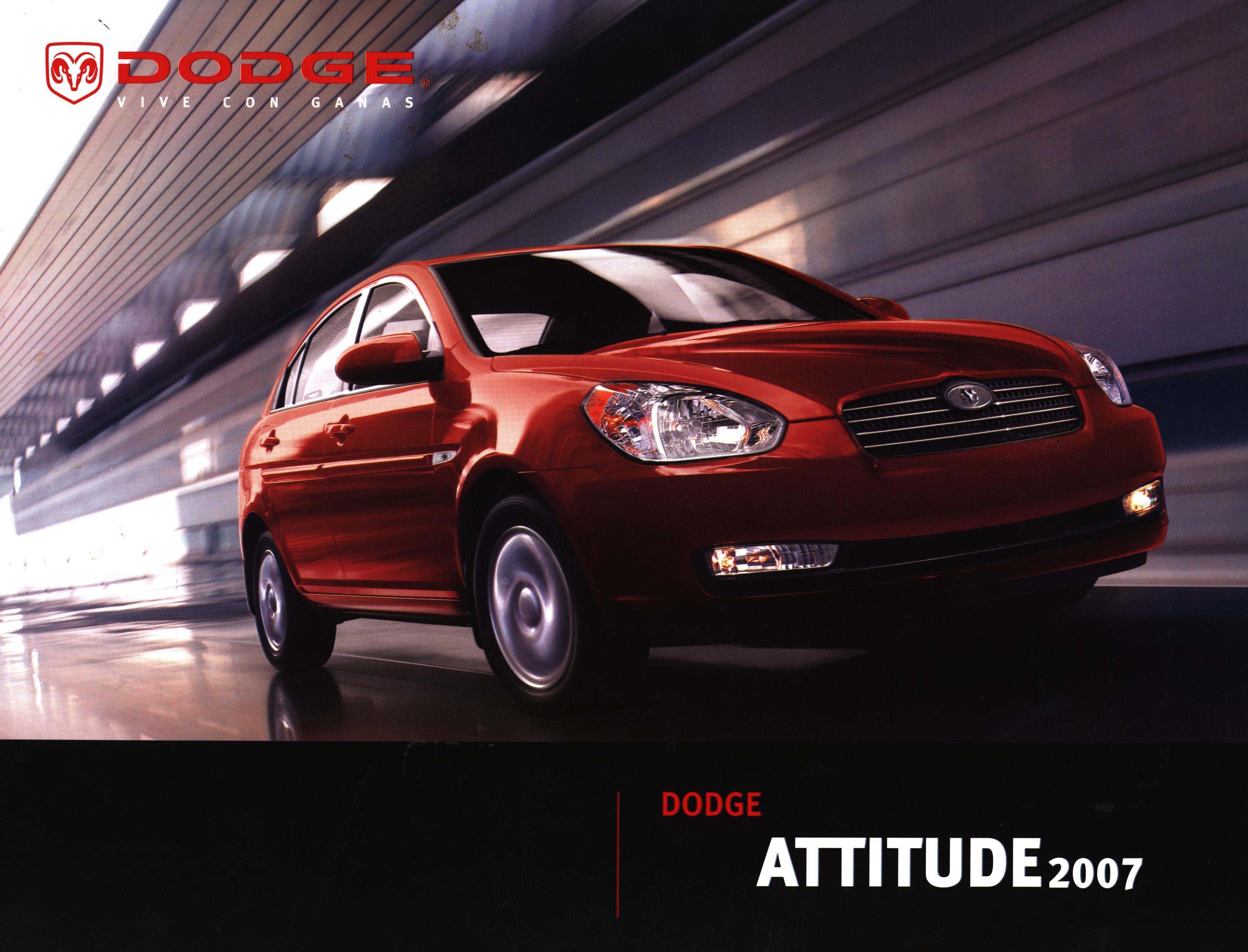 2007 Dodge Attitude Caliber RAM ST Brochure